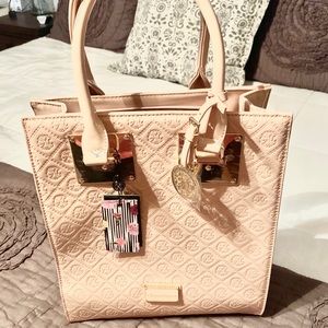 Christian Lacroix “Scarlett” tote - Blush. NWT